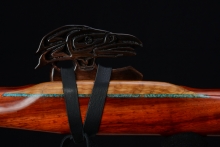 Padauk Native American Flute, Minor, Low D-3, #F18I